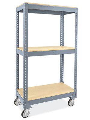 Mobile Wide Span Storage Rack - 36 x 18 x 67 H-7571 - Uline