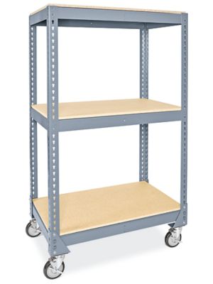 Mobile Wide Span Storage Rack - 36 x 24 x 67" H-7572