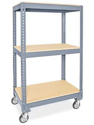 Mobile Wide Span Storage Rack - 36 x 24 x 67