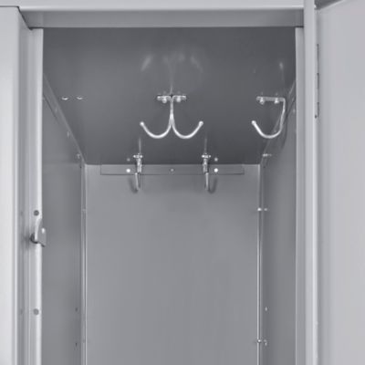 Uline Double Tier Lockers - Assembled, 36 x 18 x 72