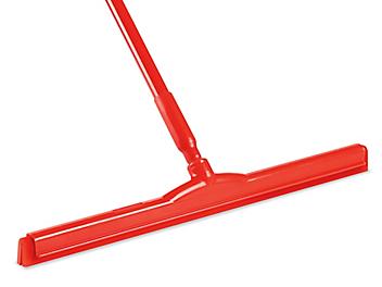 Colored Floor Squeegee - Foam, 24", Red H-7579R