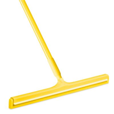 Colored Floor Squeegee - Foam, 24, Yellow H-7579Y - Uline