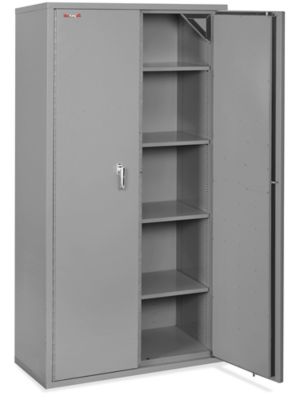 36-BSC-180-P – Heavy Duty 18 GA Bin Storage Cabinet - 36 in. W x 18 in. D x  72 in. H - Strong Hold