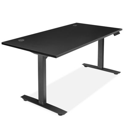 Electric Adjustable Height Desk - 60 x 30", Black H-7598BL