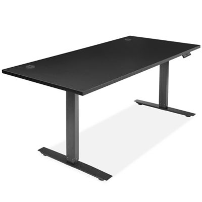 Electric Adjustable Height Desk - 72 x 30", Black H-7599BL