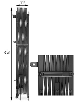 Barrera de Seguridad Plegable Portátil H-2733 - Uline