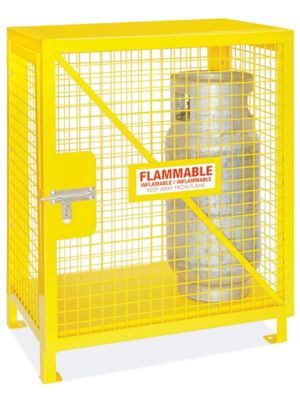 Vertical Gas Cylinder Cabinet - Unassembled, 2 Cylinder Capacity H-7617