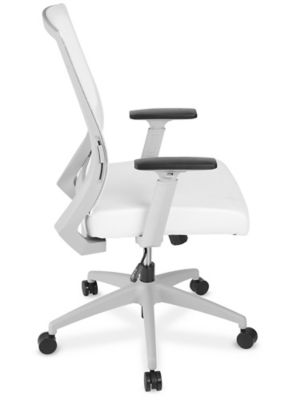 Downtown Mesh Chair White H 7628W Uline