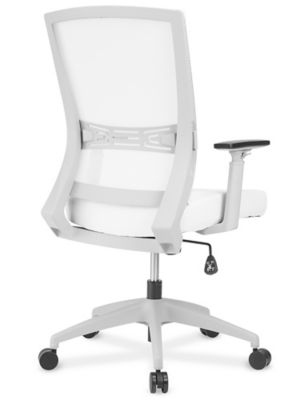 Downtown Mesh Chair White H 7628W Uline