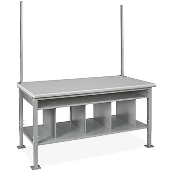 Packing Station Starter Table - 72 x 36", Laminate Top H-7631-LAM