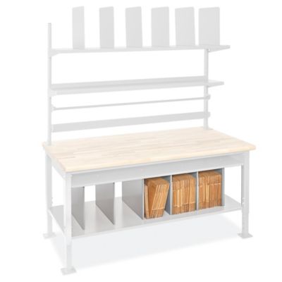 Packing Station Bottom Shelf Dividers - 20 1/2 x 18"