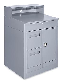 2 Drawer/1 Cabinet Storage Shop Desk H-7648