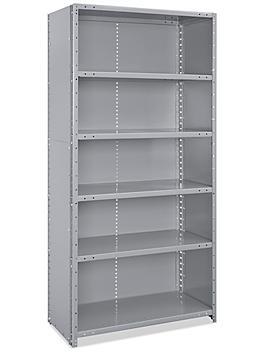 Closed Industrial Steel Shelving - 36 x 18 x 75" H-7677