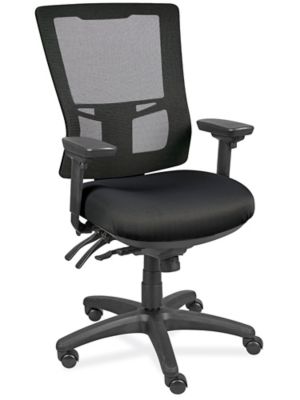 Ergo Mesh Chair Black H 7690BL Uline