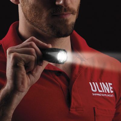 Uline Rechargeable Flashlight - Black