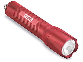Uline Rechargeable Flashlight - Red H-7733R