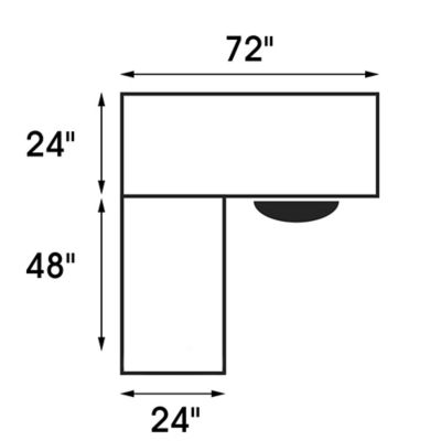 Downtown Office L-Desk