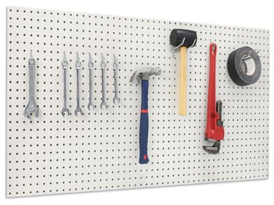 Poly Pegboard 48 x 24", White H7791W Uline