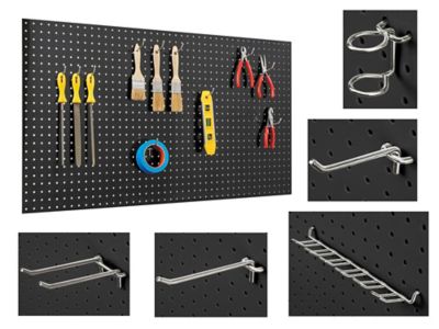  Poly Pegboard Starter Kit - 48 x 24"