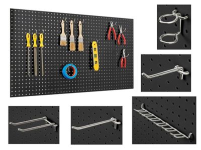 Poly Pegboard Starter Kit - 48 x 24"