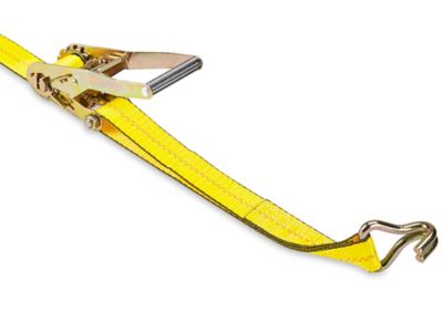 Uline Ratchet Tie-Downs - U-Hook, 2 x 27', 10,000 lb Capacity H-7796 -  Uline