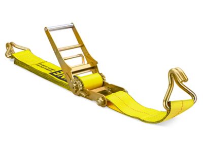 Extra Wide Uline Ratchet Tie-Downs - U-Hook, 4