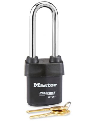 Guard Security 365 Commercial-Grade 2-5/8-inch High-Security Steel Padlock  with Keys, Keyed Alike Padlock, Silver