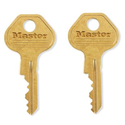 Keys for Master Lock&reg; Outdoor Padlock - Keyed Alike H-7800-KEY