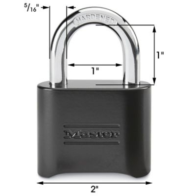 Resettable Combo Padlock - 1
