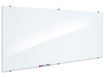 Magnetic Glass Dry Erase Board - White, 8 x 4' H-7805