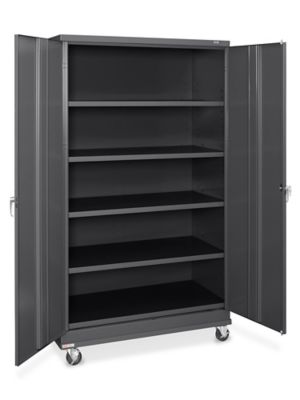  Standard Mobile Storage Cabinet - 48 x 24 x 84", Assembled