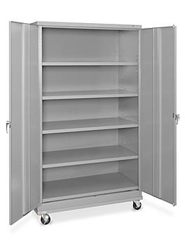 Standard Mobile Storage Cabinet - 48 x 24 x 84", Assembled