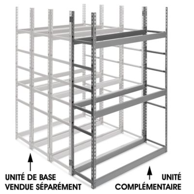 Add-On Unit for Horizontal Bar Racks - 18 x 60 x 60" H-7838