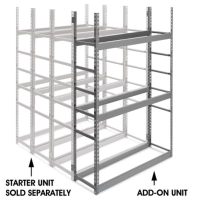 Add-On Unit for Horizontal Bar Racks - 18 x 60 x 60" H-7838