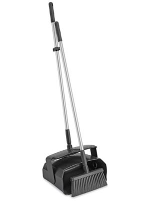 Dust Pan and Broom Combo - Black