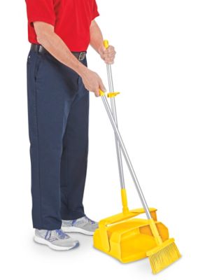 Dust Pan and Broom Combo - Yellow H-7854Y - ULINE