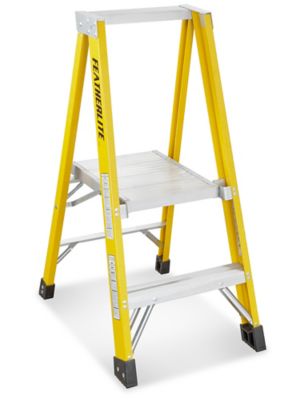 Fiberglass Platform Ladder - 4' Overall Height