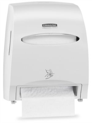 BAUBUY Electric Paper Towel Dispenser with Sensor Wall Mounted Touchless  Hand Towel Dispenser No Drilling Paper Towel Holder Tissue Dispenser for  Roll