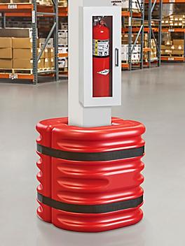 Column Protector - 8", Red Mini H-7886