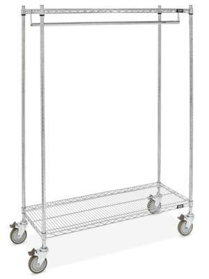 Uline rolling clothes rack sale