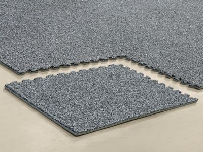 Soft Floor Carpet Tiles - Black H-7901BL - Uline