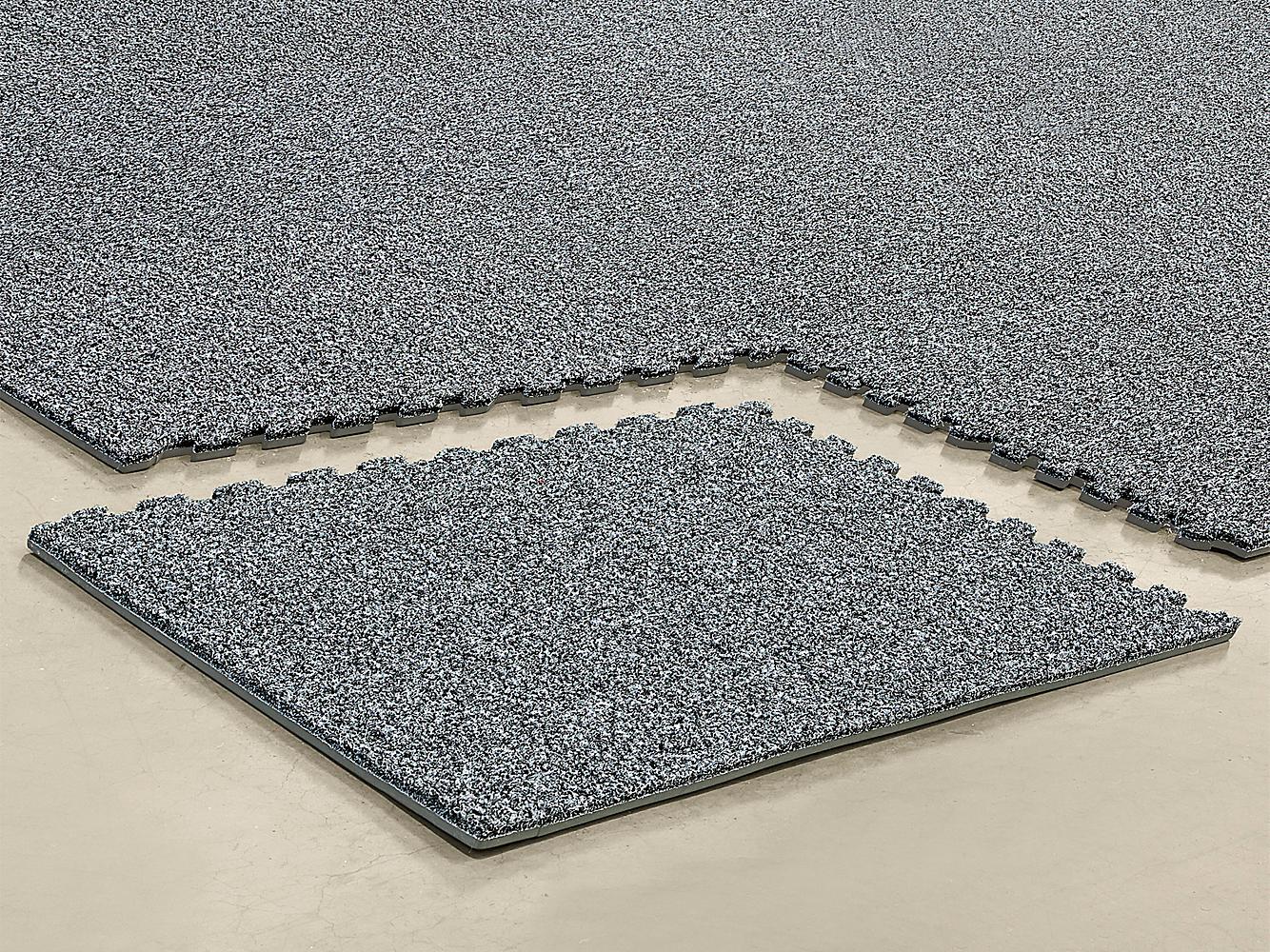 Soft Floor Carpet Tiles Charcoal H, Soft Carpet Tiles