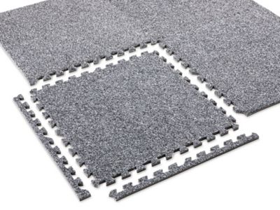 Soft Floor Carpet Tiles - Charcoal H-7901GR - Uline