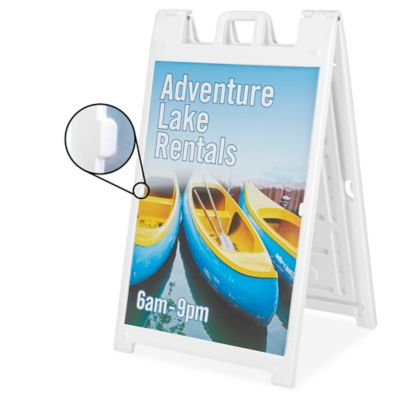 Plastic A-Frame Sign - Deluxe, 24 x 36