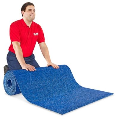 コンフォール　カーペット Vinyl Loop Mat - Blue H-7914BLU - Uline