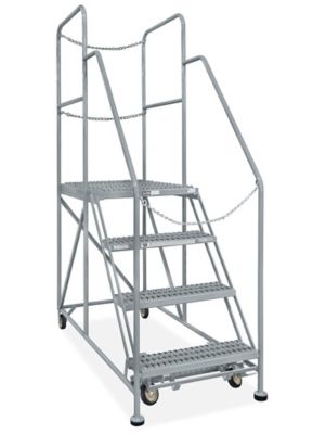 Rear-Exit Work Platform - 4 Steps, 24 x 36