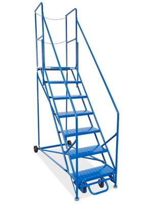 Rear-Exit Work Platform - 7 Steps, 24 x 19" H-7926