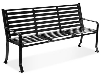 Terrace Bench with Back - 6'