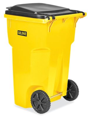 Uline Industrial Trash Liners - 75 Gallon, 2 Mil, Clear S-23677C - Uline