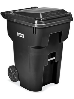 Uline Industrial Trash Liners - 95 Gallon, 2.5 Mil, Clear S-15540 - Uline